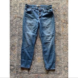 Madewell 9” High Riser Skinny Crop